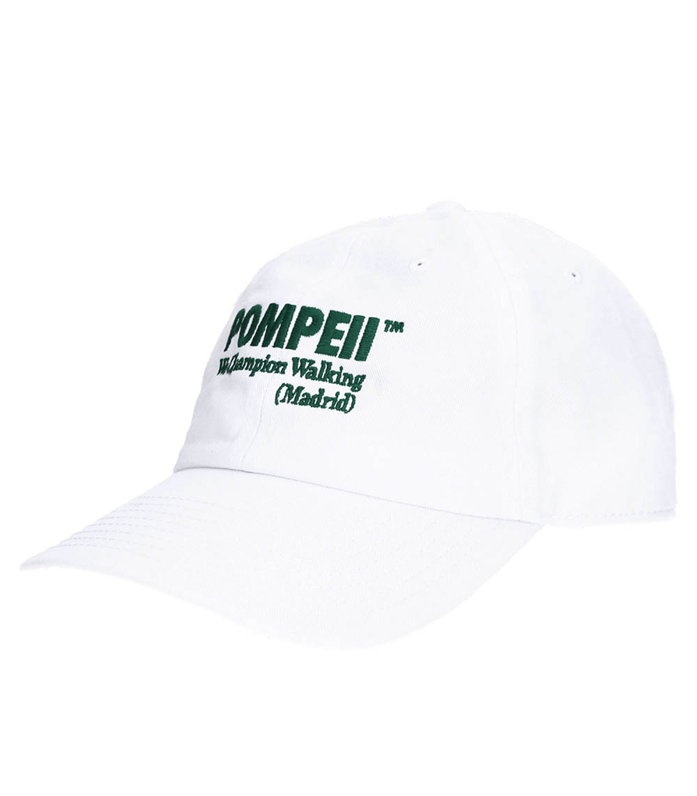 Men's cap White Twill Pompeii Brand