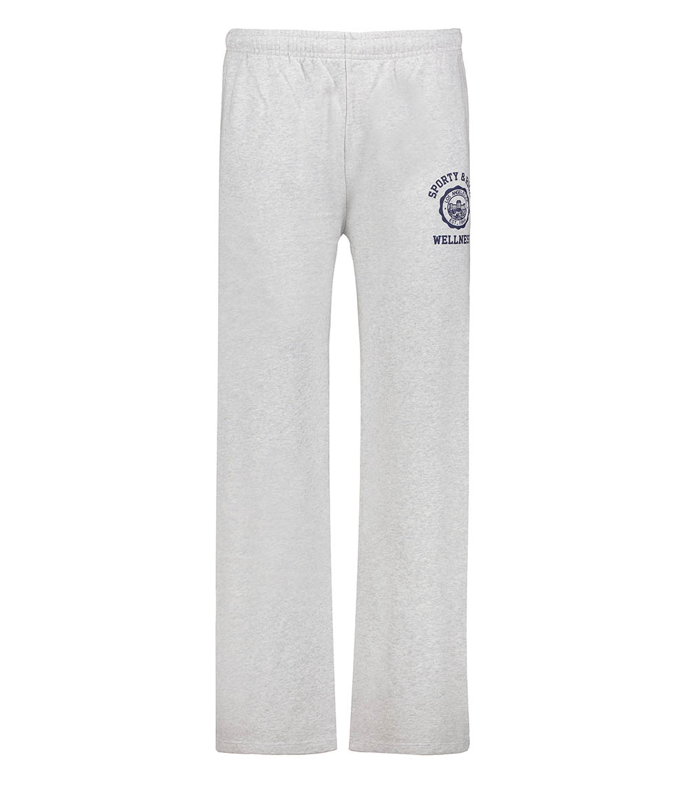 Jogging Emblem Straight Leg Heather Grey / Navy Sporty & Rich