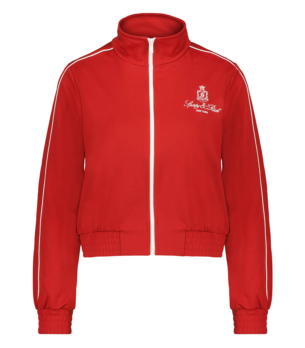 Vendome Crimson Sporty & Rich tracksuit jacket