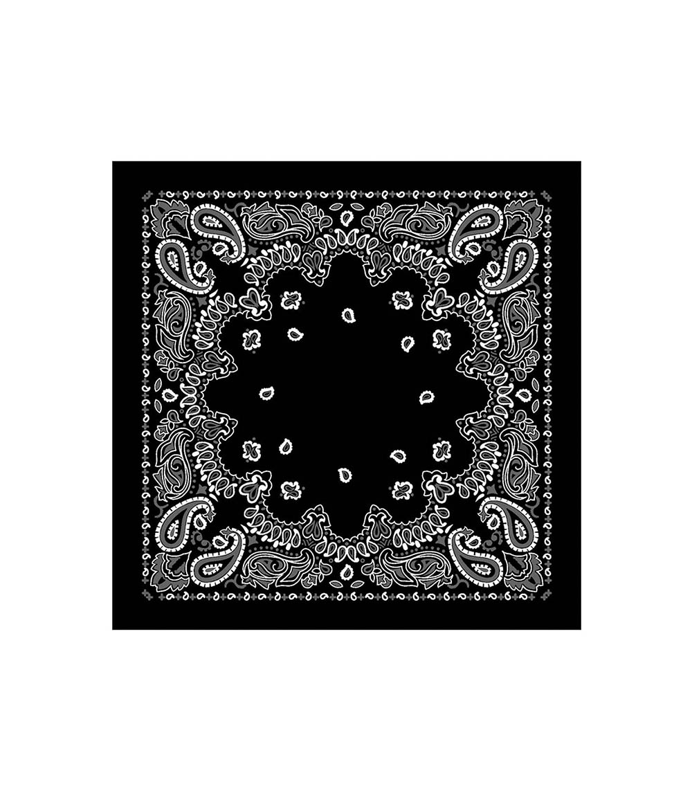 Bandana Black 59 x 59 cm destin