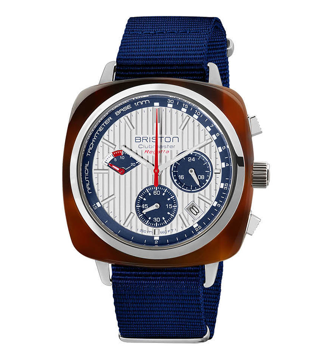 Regatta men's watch - silver-white dial Briston