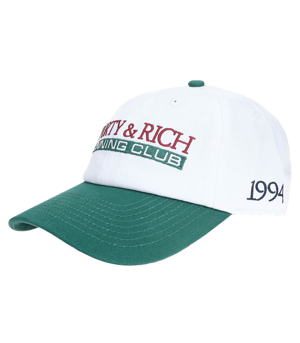 Finish Line White/Alpine Sporty & Rich cap