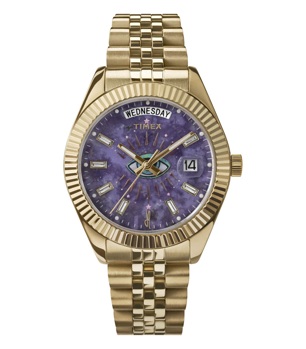 Watch Timex x Jacquie Aiche Purple Jade Timex