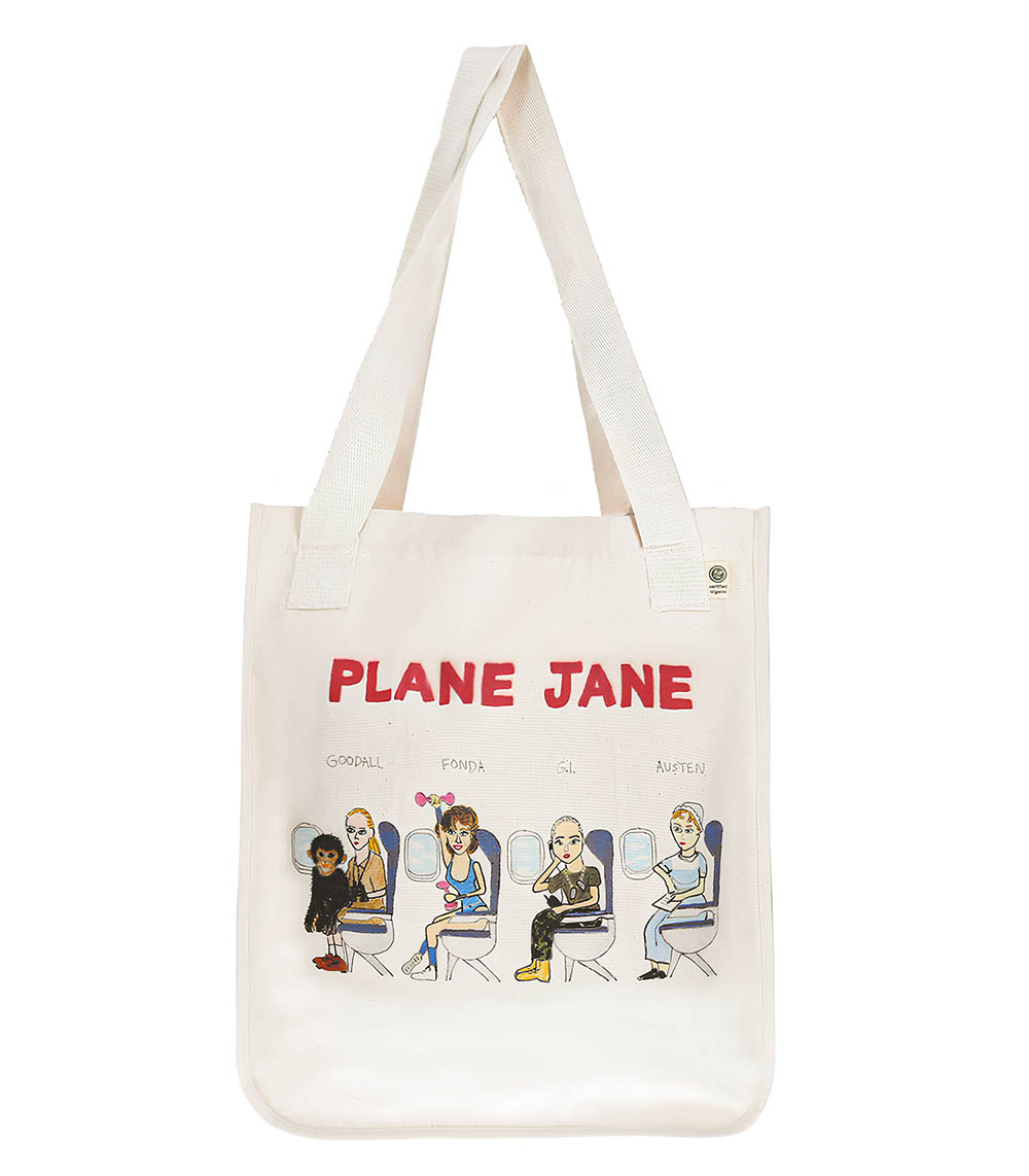 Tote bag Plane Jane UNFORTUNATE PORTRAIT