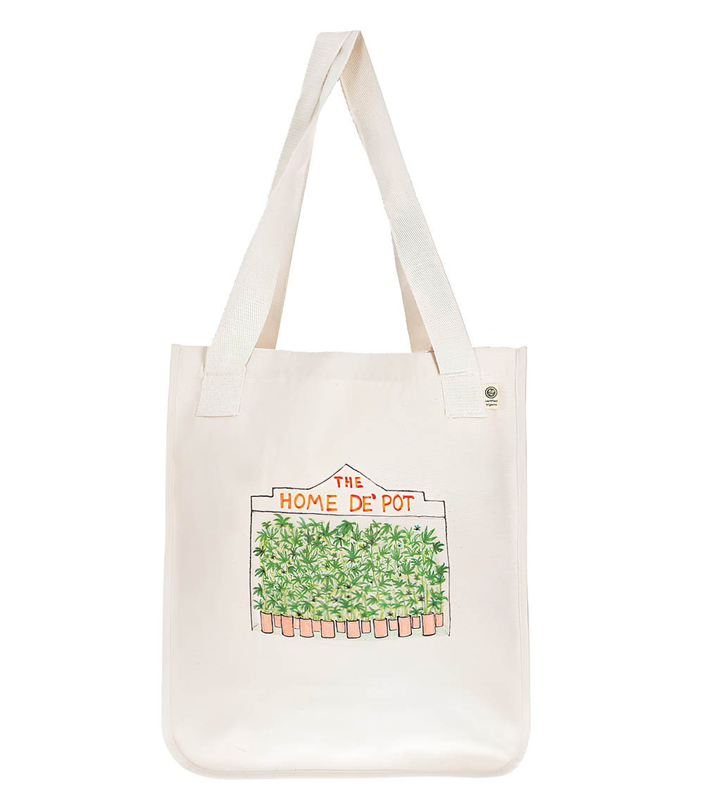 Tote bag Home De'Pot UNFORTUNATE PORTRAIT