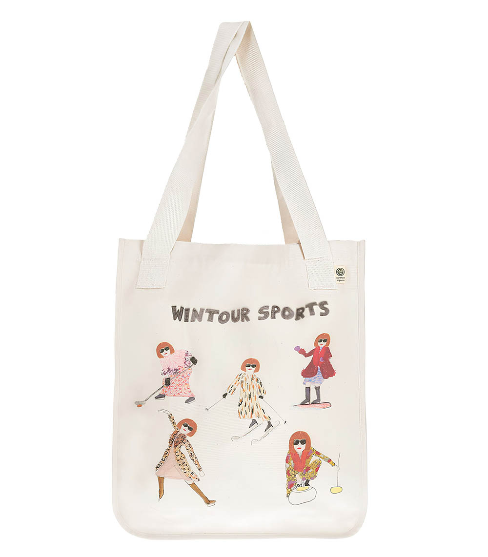 Tote bag Wintour Sports UNFORTUNATE PORTRAIT