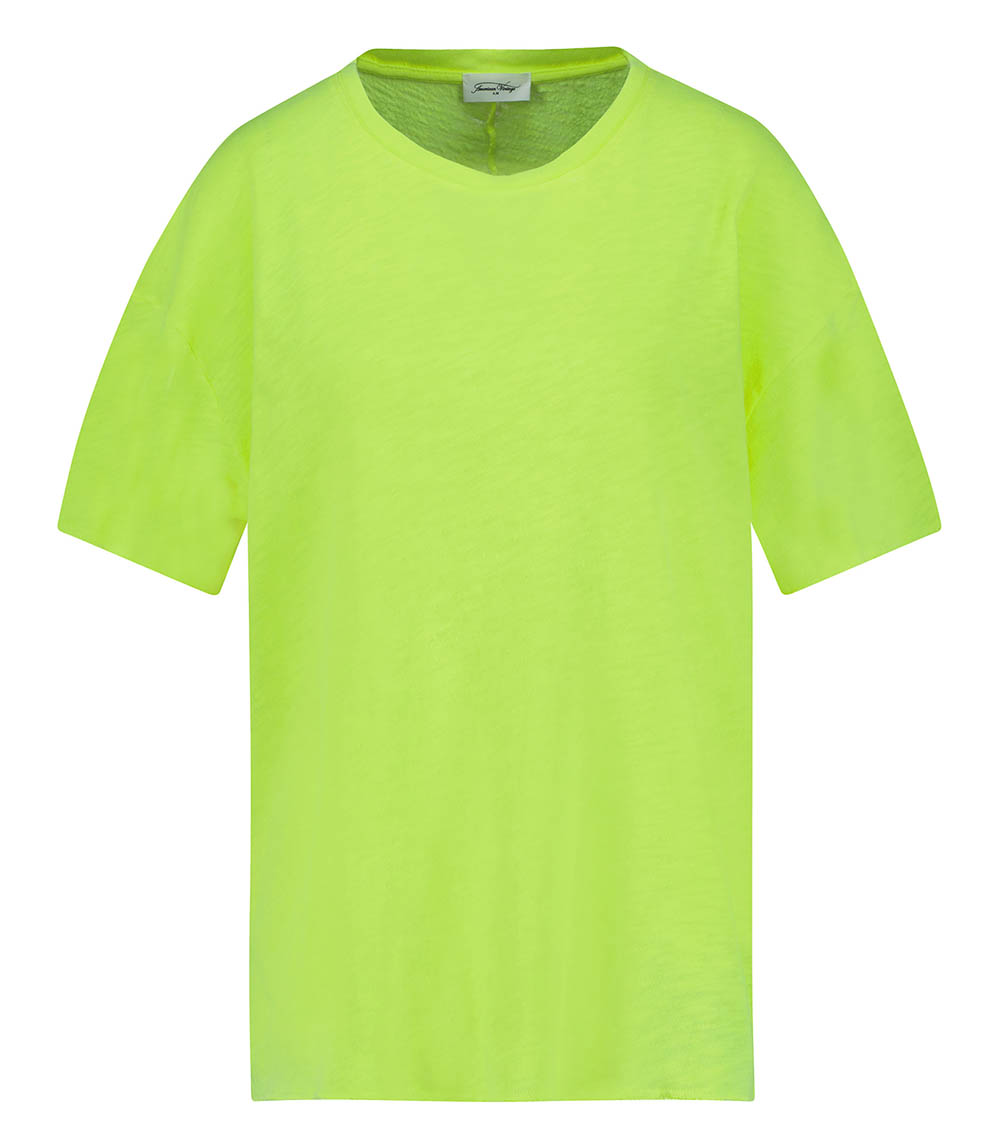 Sonoma short-sleeved T-shirt Fluo Yellow American Vintage