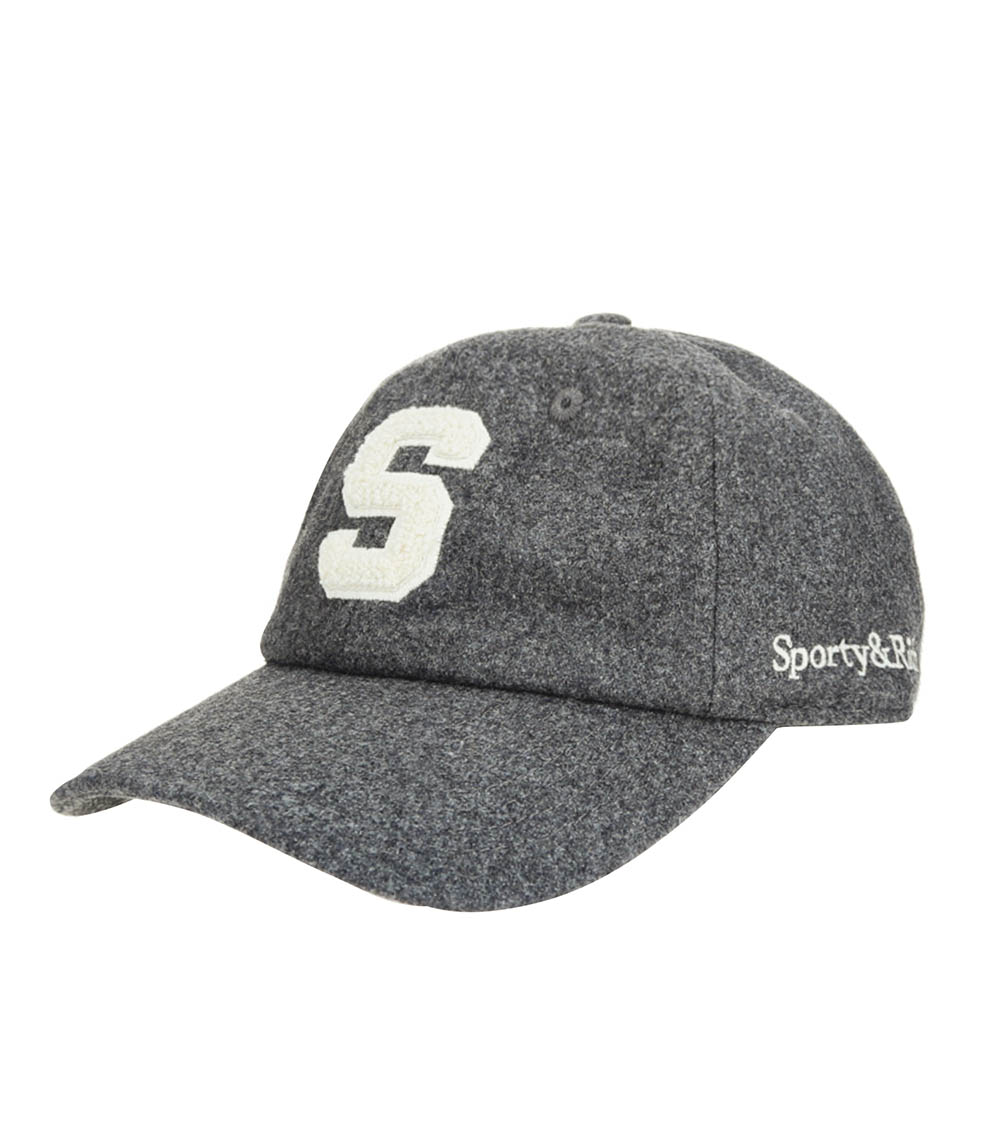 Casquette Laine bouclée S Dark Grey Sporty & Rich