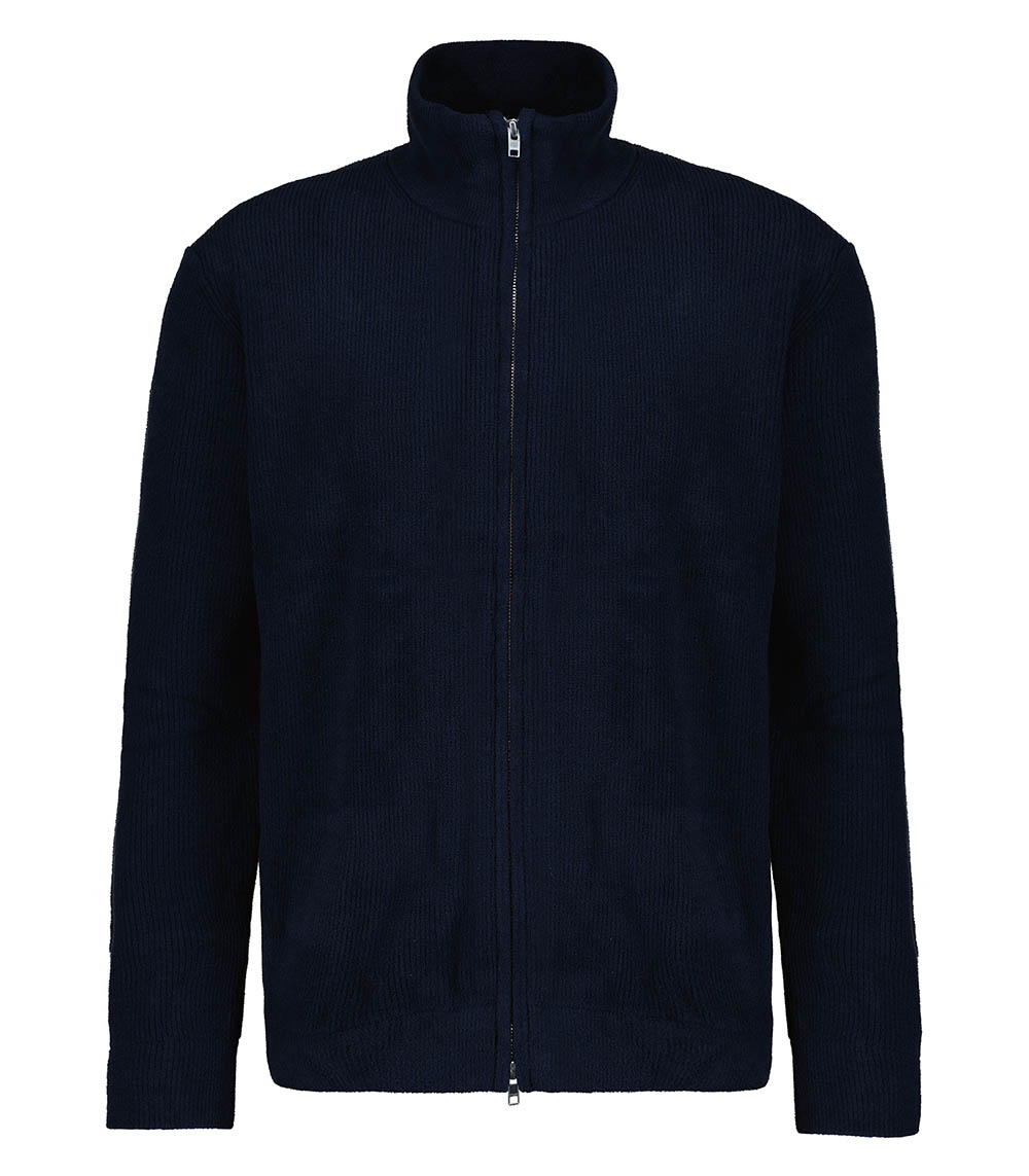 Pull Zippé homme Danny Full 6429 Navy Blue NN07
