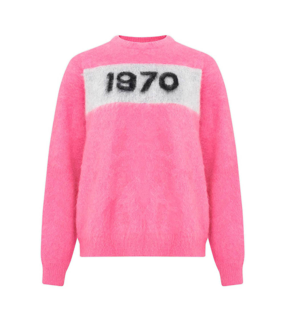 Pull en Mohair Mix 1970 Flamingo Pink Bella Freud