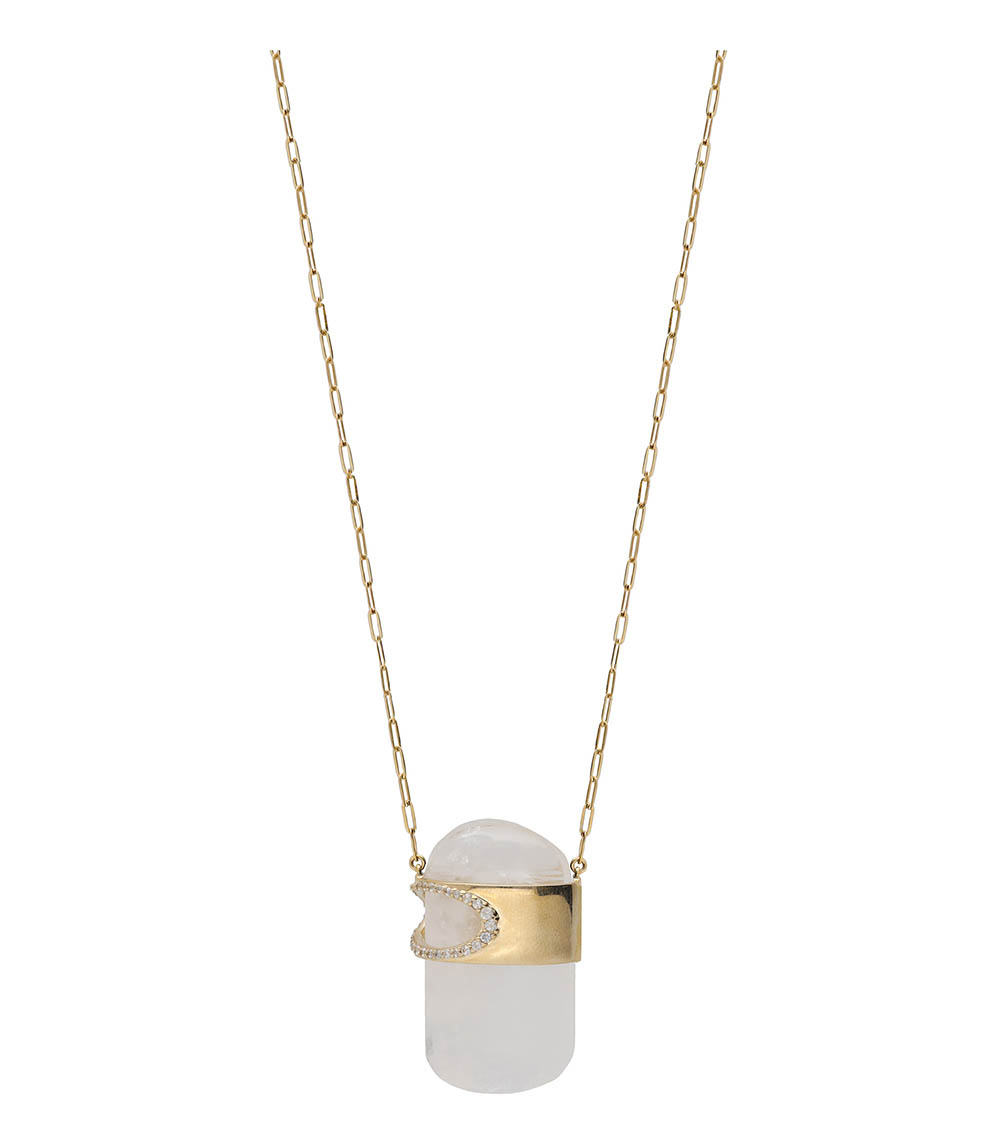 Gigi N°2 Cristal necklace Pascale Monvoisin