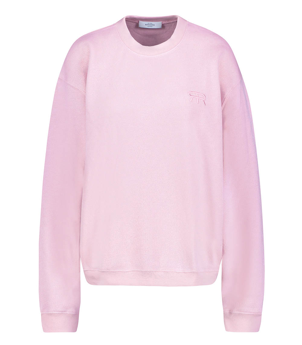 Louilouis Jersey Sweatshirt Pink Roseanna