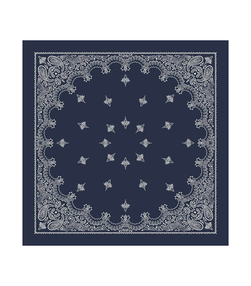 Bandana Bleu 90 x 90 cm destin