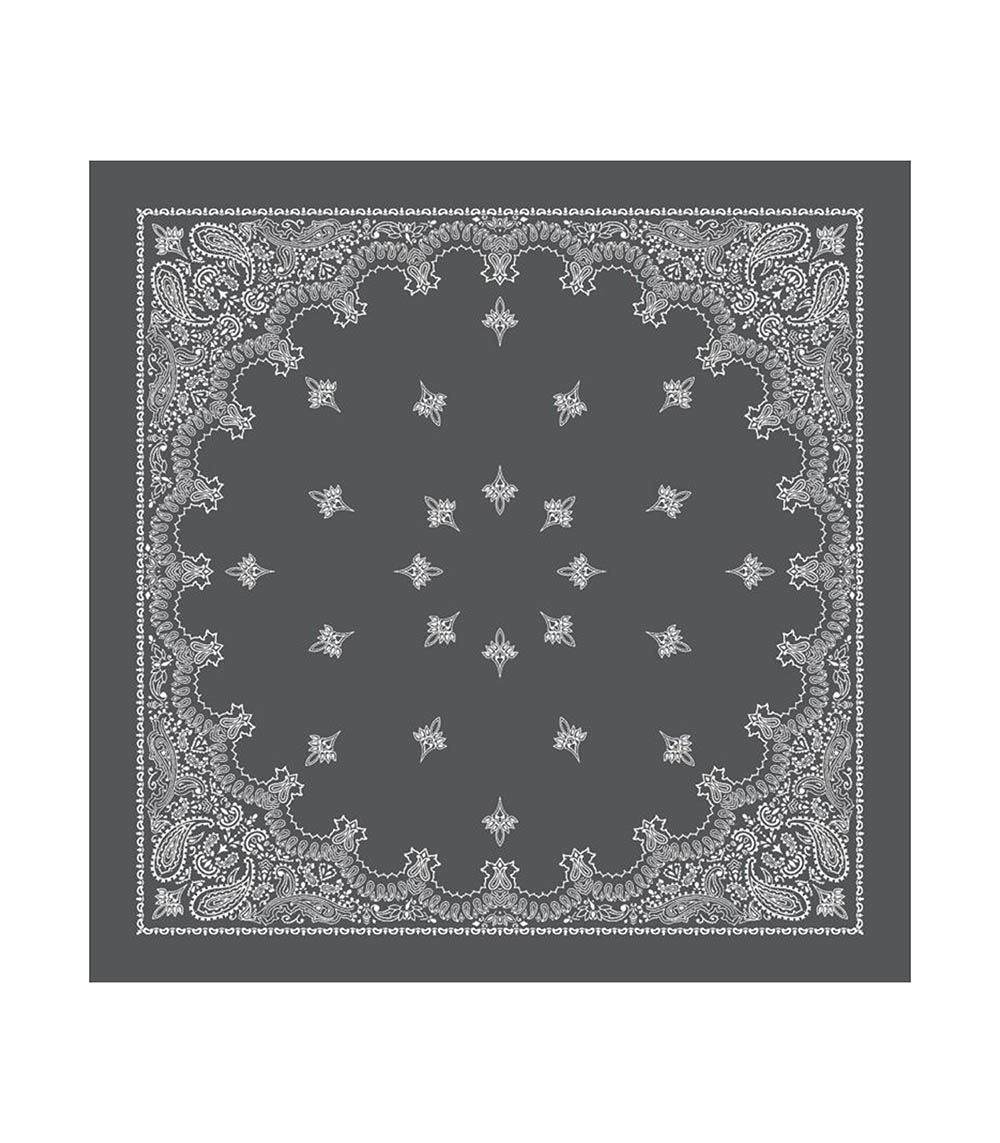 Bandana Grey 90 x 90 cm destiny