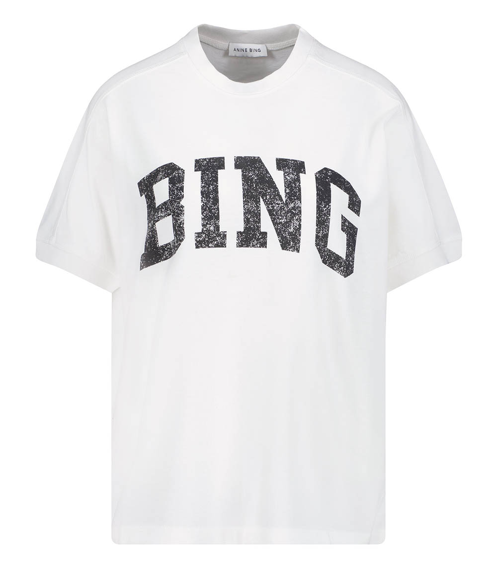 Jaylin Bing Ivory T-shirt Anine Bing