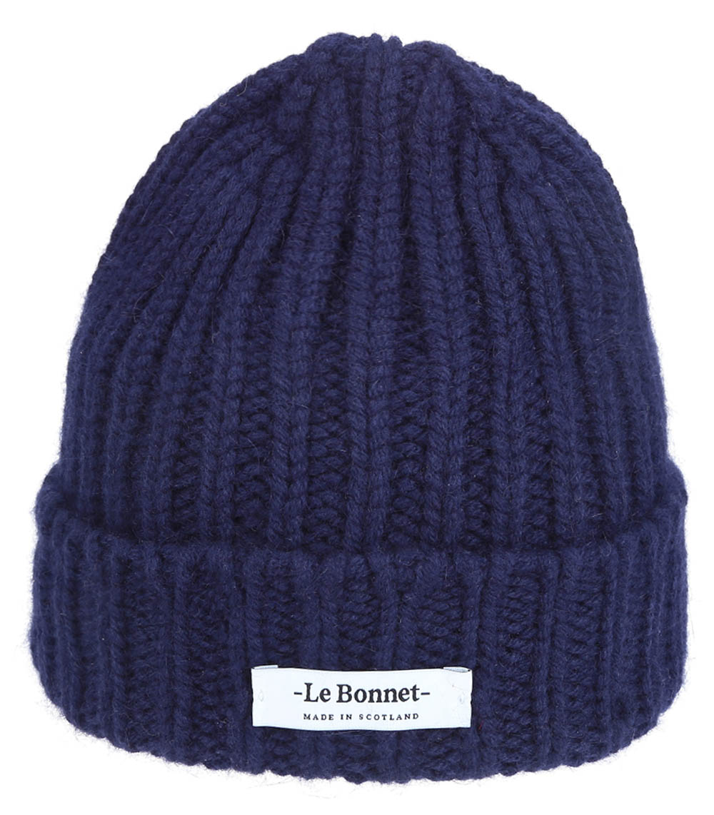 Midnight Logo Beanie Le Bonnet Amsterdam