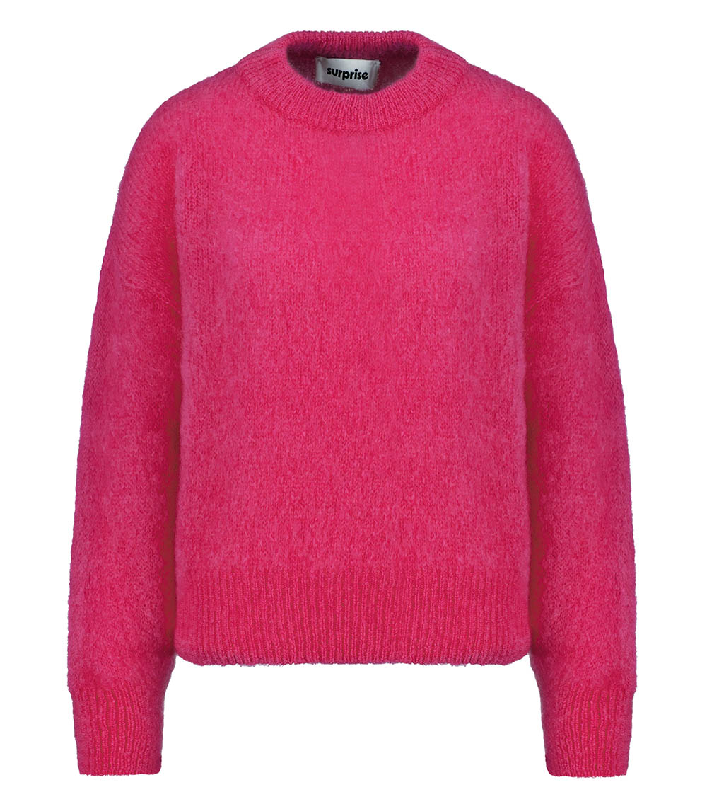 Mohair sweater Jane Fuchsia Surprise Paris