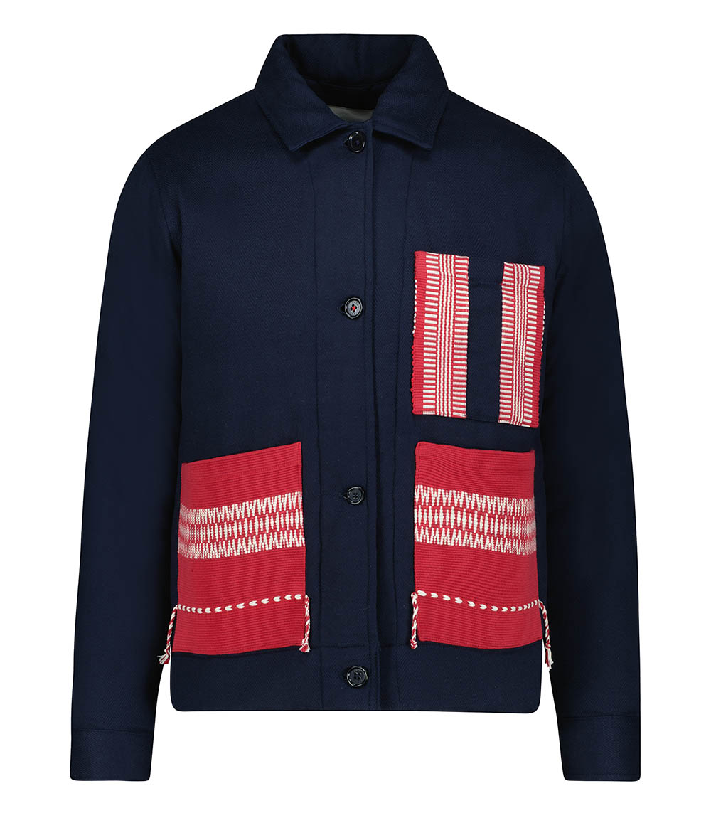 Bodhi Naga Navy Kardo jacket