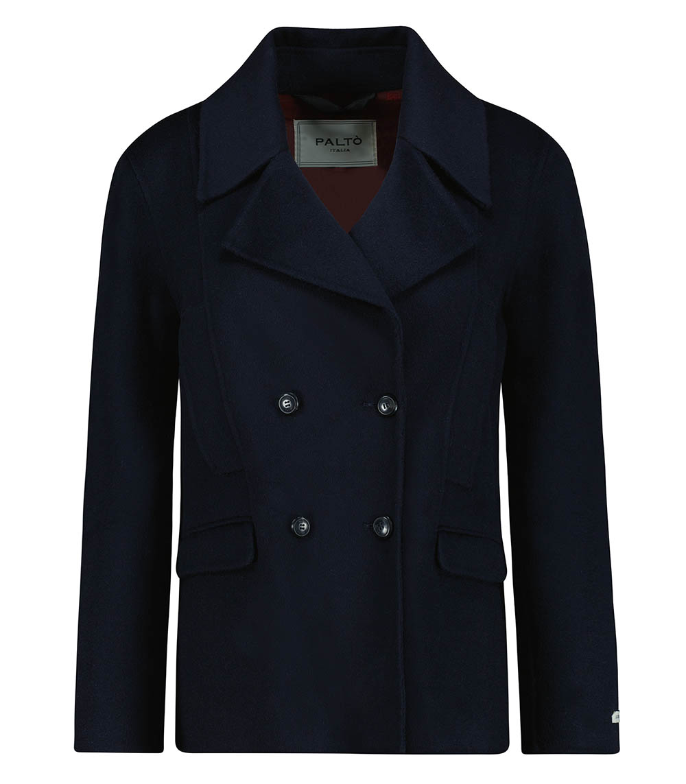 Manteau Vania Bleu Marine Paltò