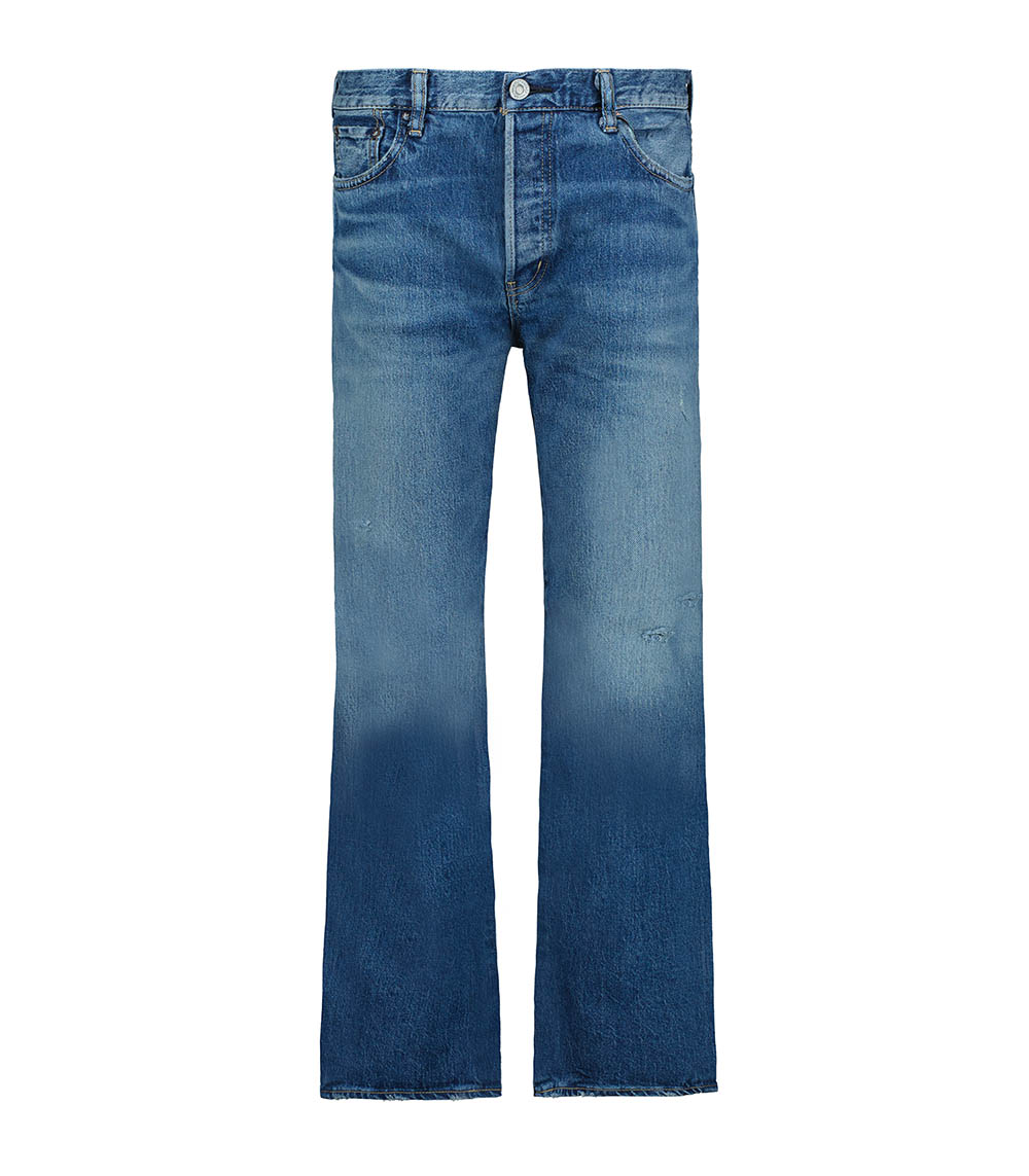 Jean Nathan Straight Blue  Moussy Vintage