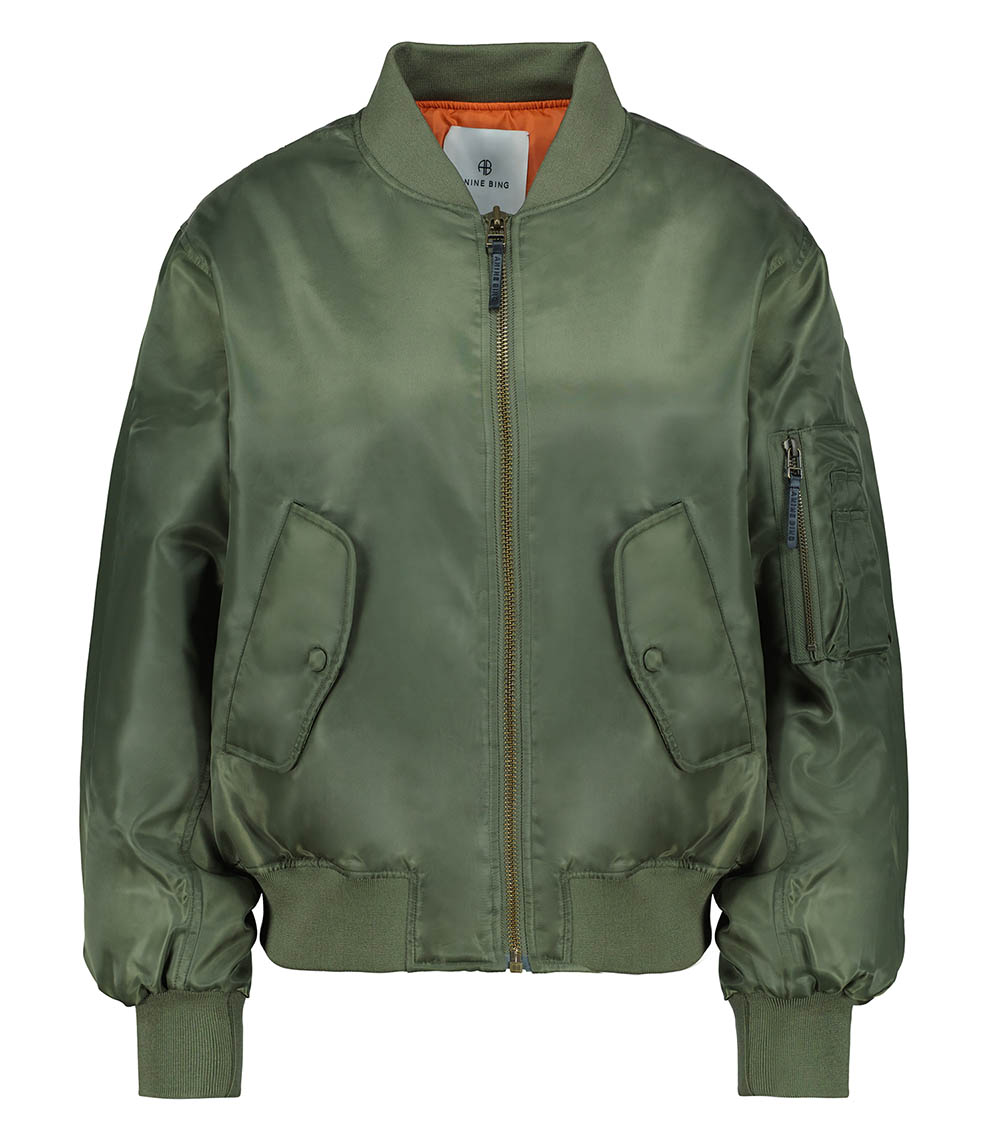 Bomber Leon Army Green Anine Bing