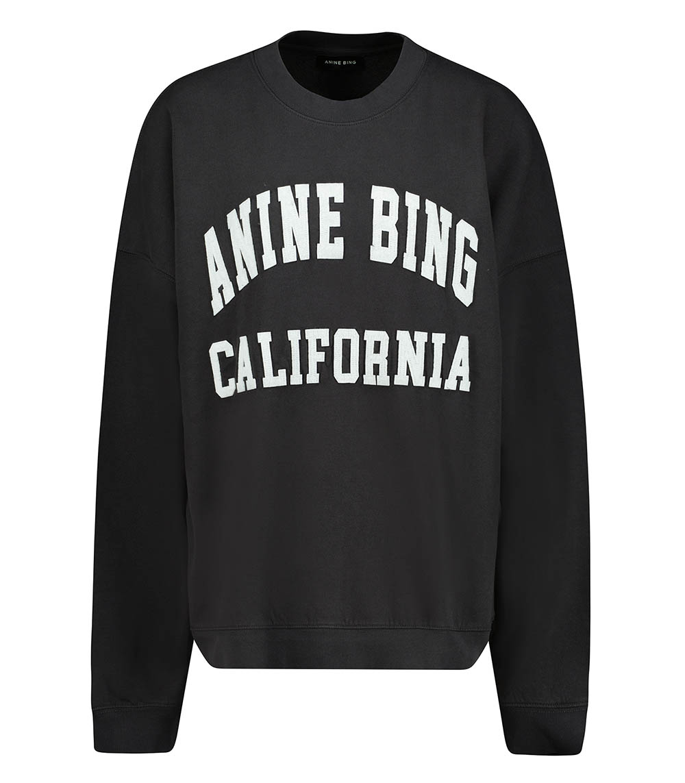 Sweat-shirt Miles Vintage Black Anine Bing