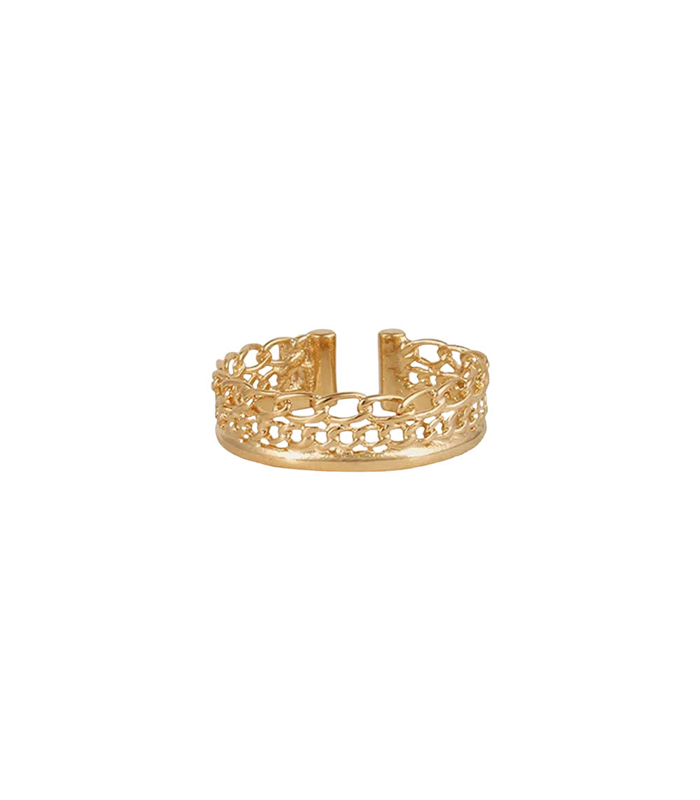 Rafael small gold ring Gas Bijoux