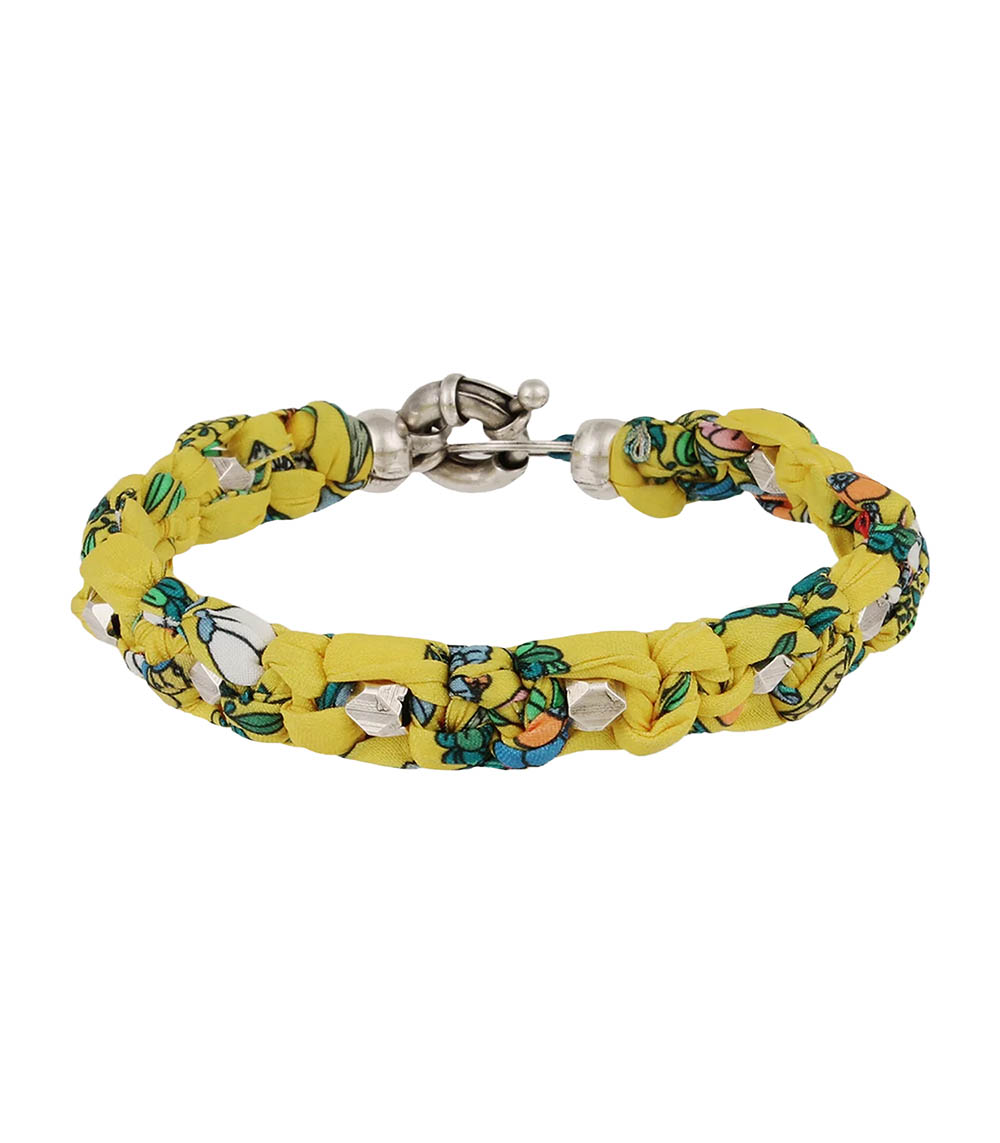 Fabrik bracelet large model silver Sunflower Gas Bijoux