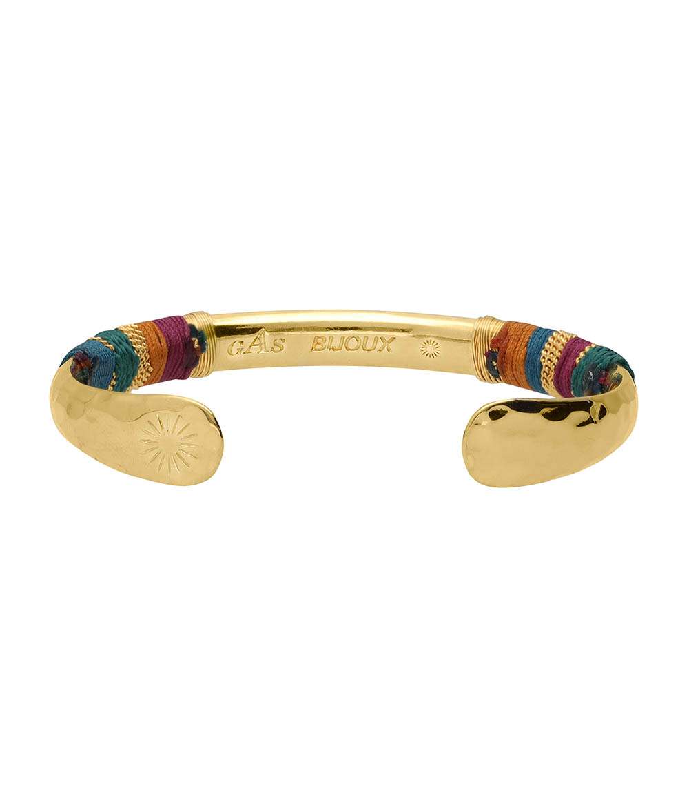 Massai Classic Gold Multicolor Bracelet Gas Bijoux