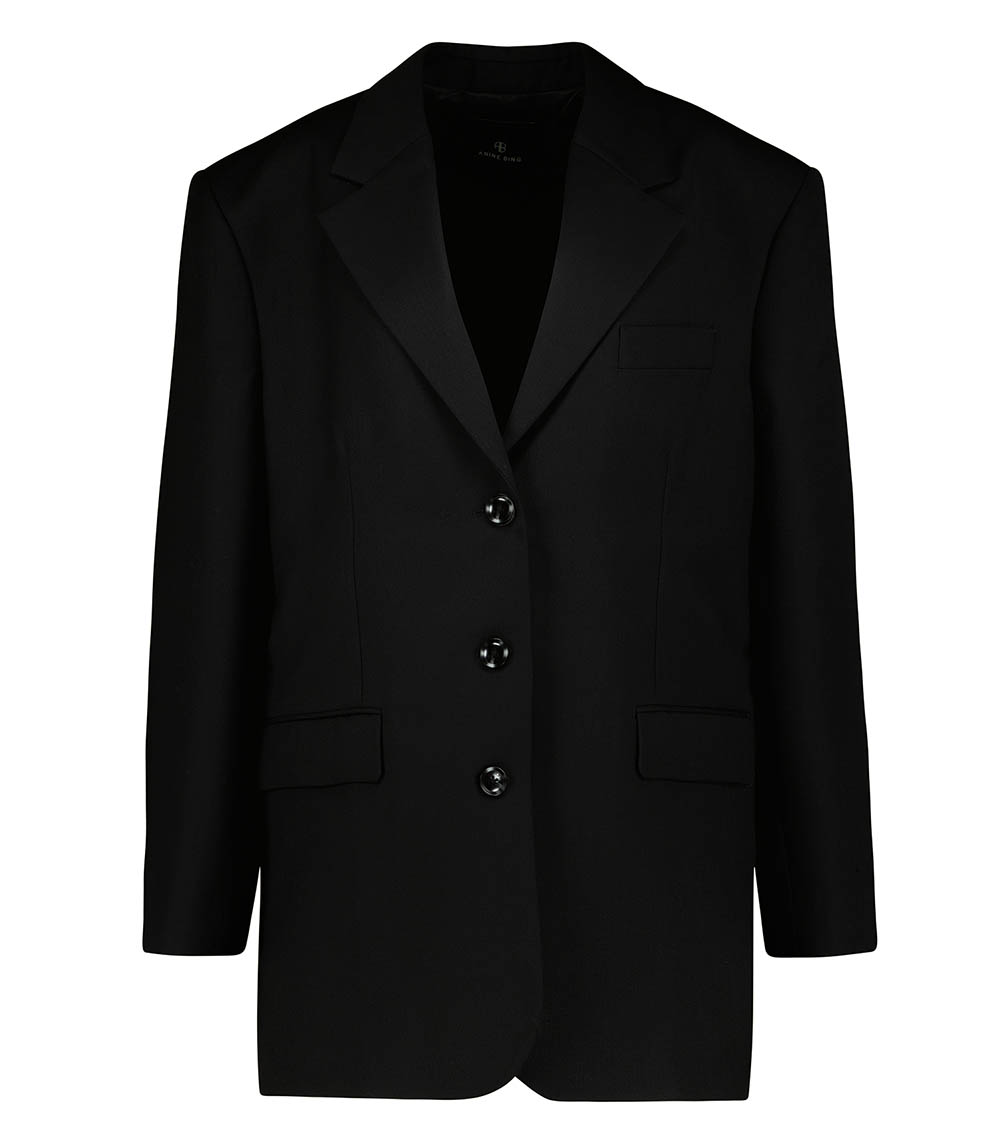 Sara Black Blazer Anine Bing