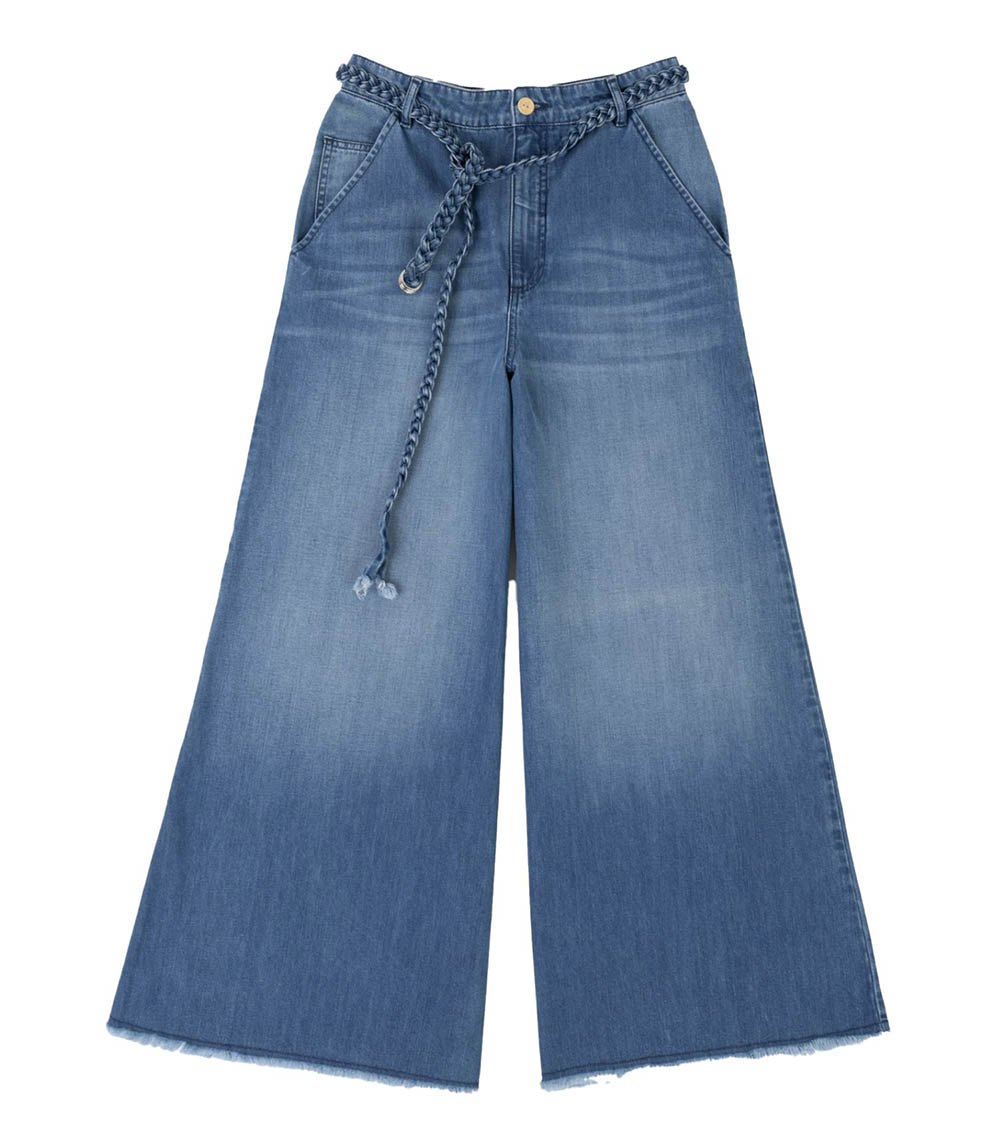 Pantalon Chino Over Bleu D'été HAPPY HAUS