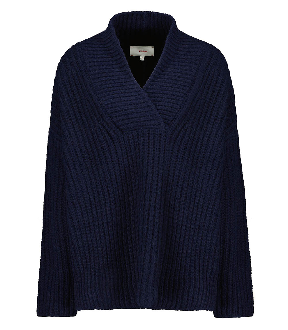 Keyes Navy Blue Sweater Xirena