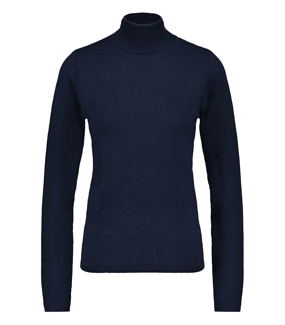 Tommy Navy Roll Neck Sweater Xirena