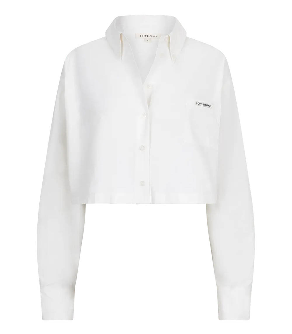 Pete Off White long-sleeve shirt Love Stories