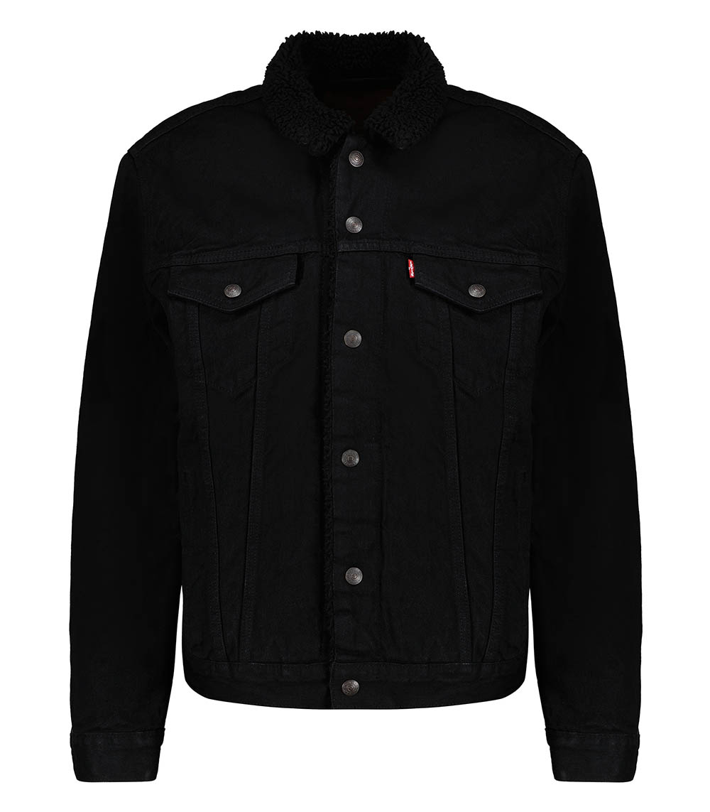 Veste homme Trucker Sherpa Type 3 Noir Levi's