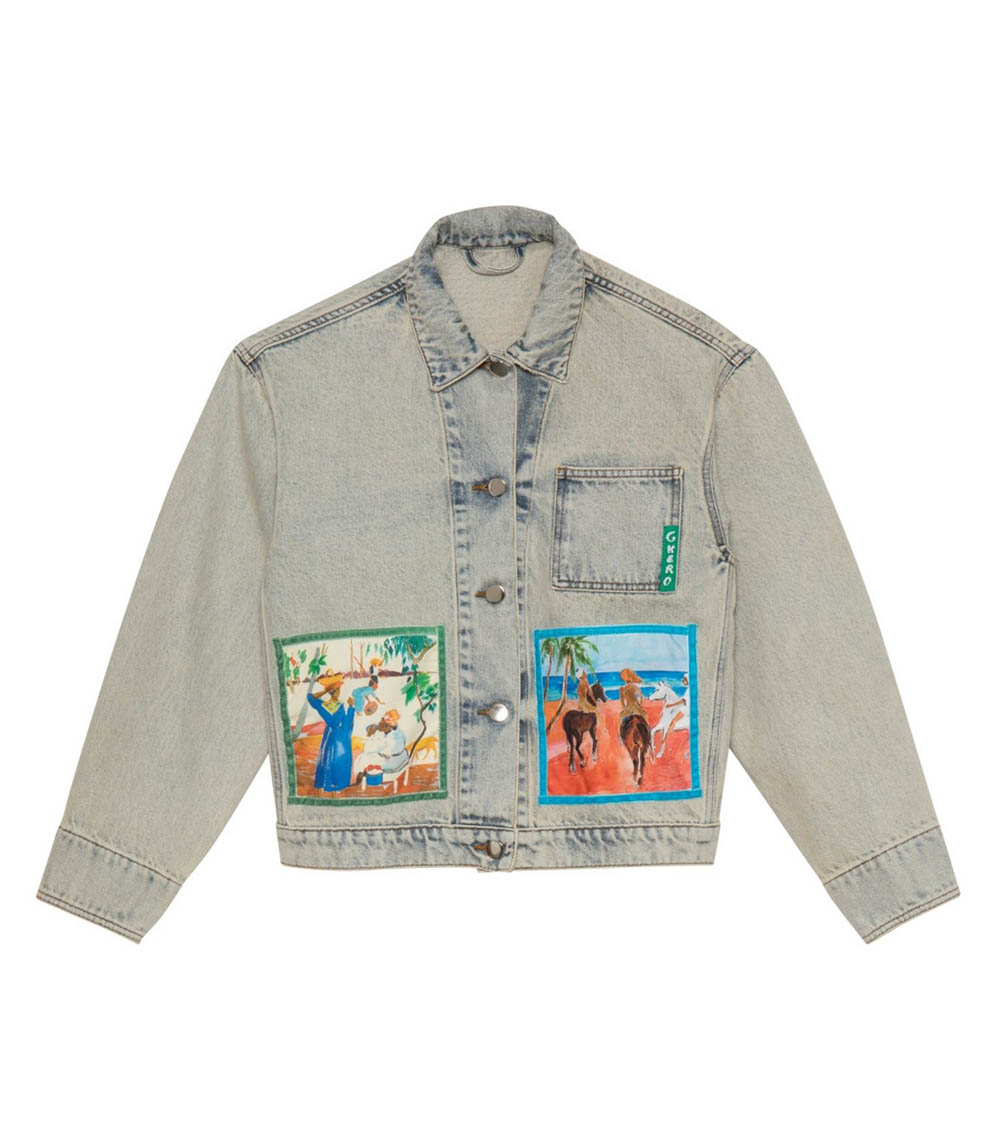 Veste en jean Costa Rica G.Kero