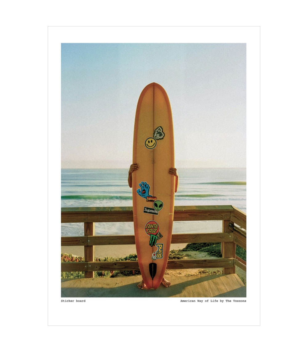 Affiche The Vision Awol 006 - Sticker board  30 x 40 cm Image Republic