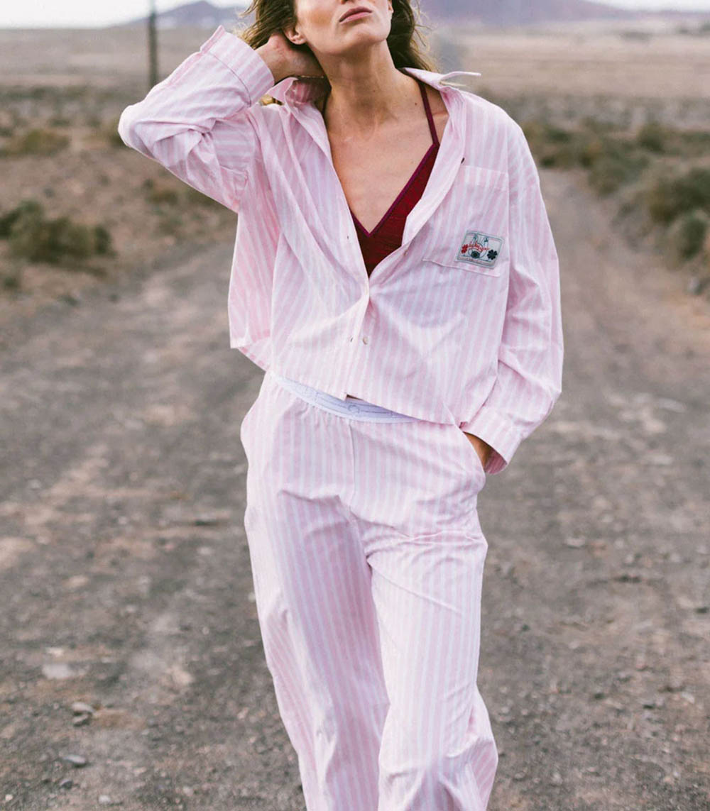Chemise Pio Pink Stripes La Nouvelle