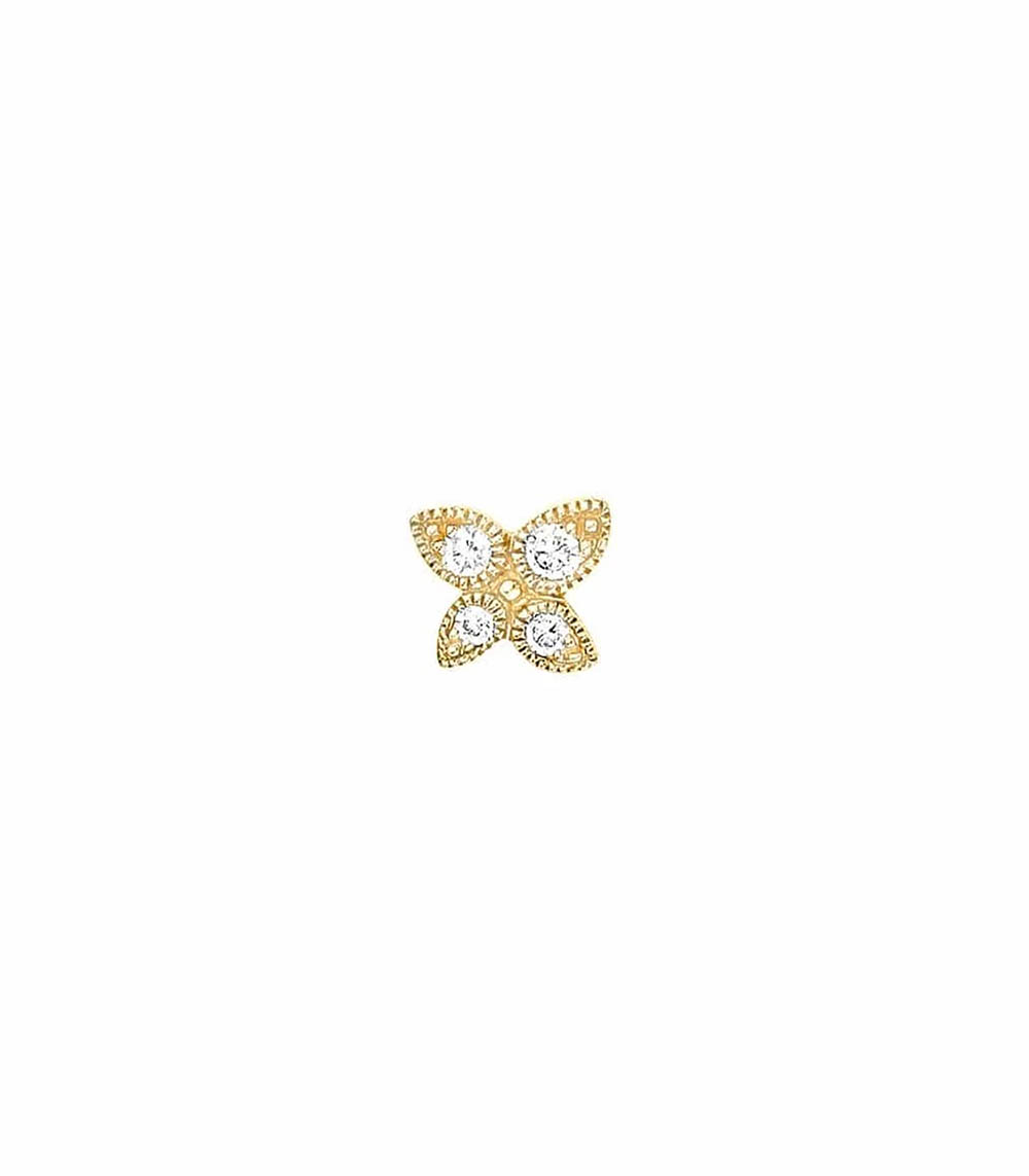 Boucle d'oreille Whisper Or jaune Stone Paris