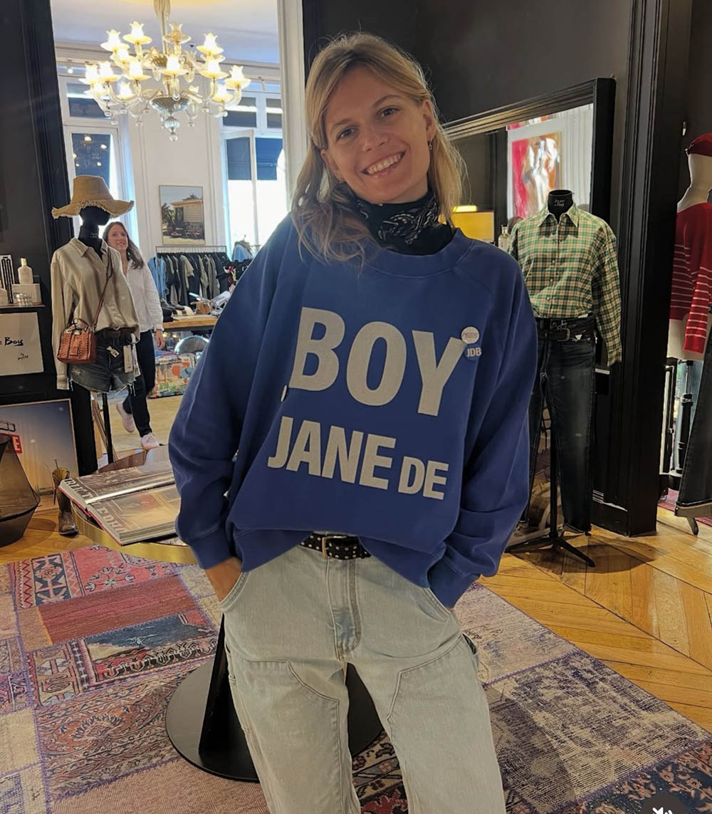 Sweatshirt Egger Boy Jane de Royal Newtone