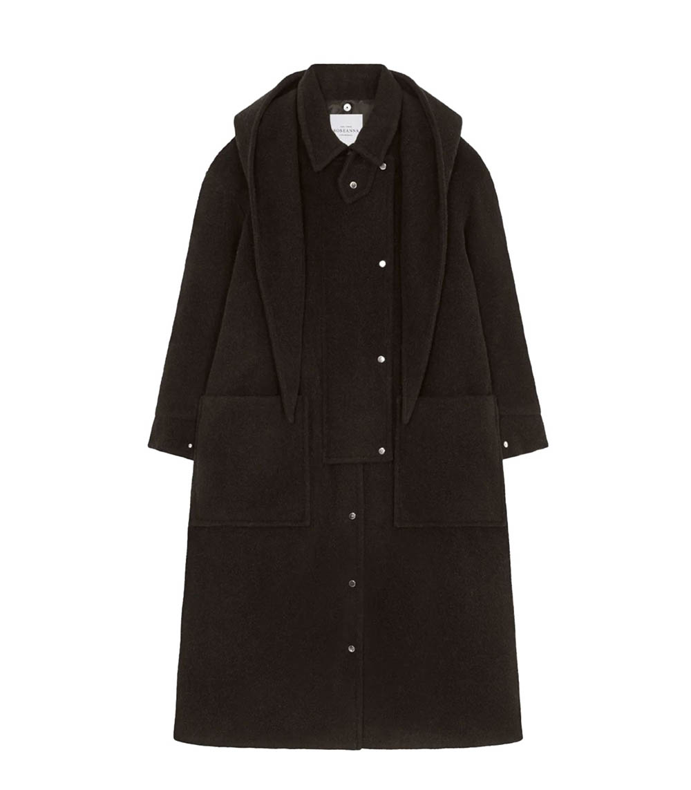 Manteau Mind Chocolat Roseanna