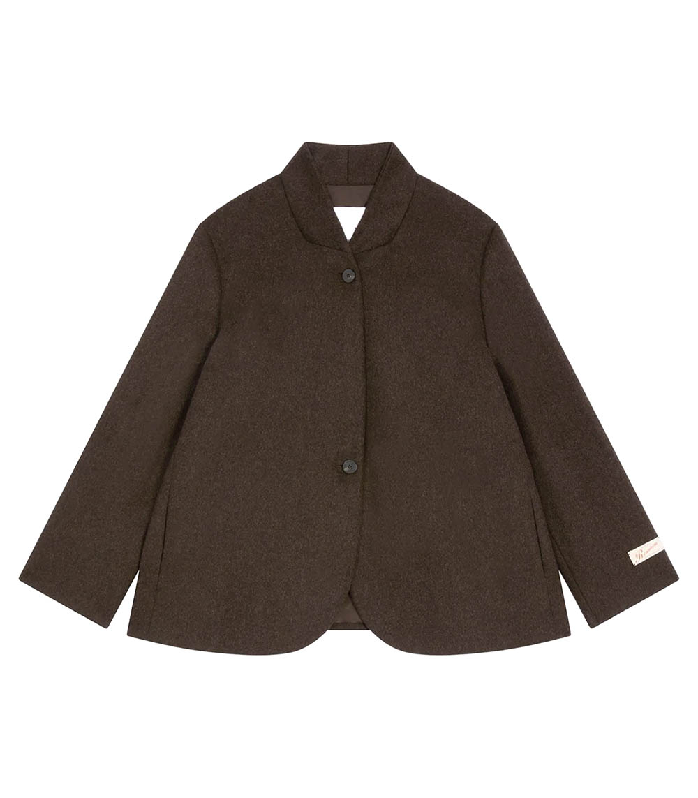 Veste en Laine Kaia Chocolat Roseanna