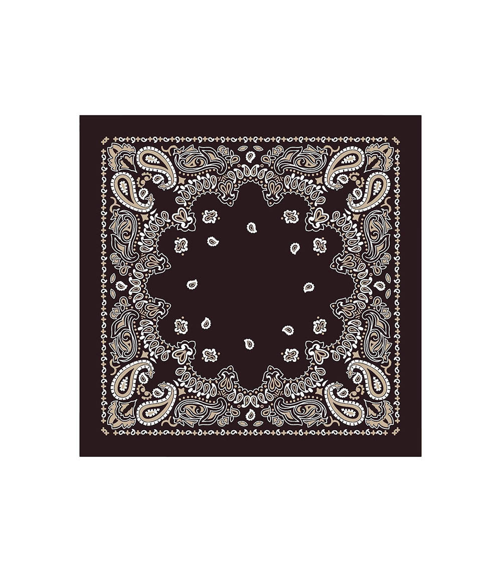 Bandana Chocolat 59 x 59 cm destin