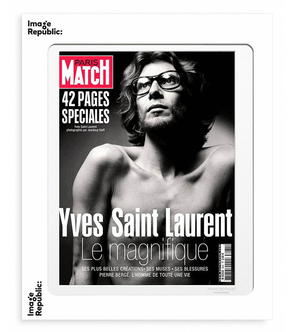 Paris Match Saint Laurent 40 x 50 cm Image Republic