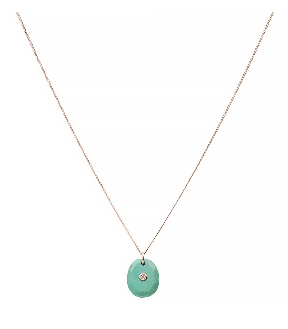 Collier Orso n°1 Turquoise Pascale Monvoisin