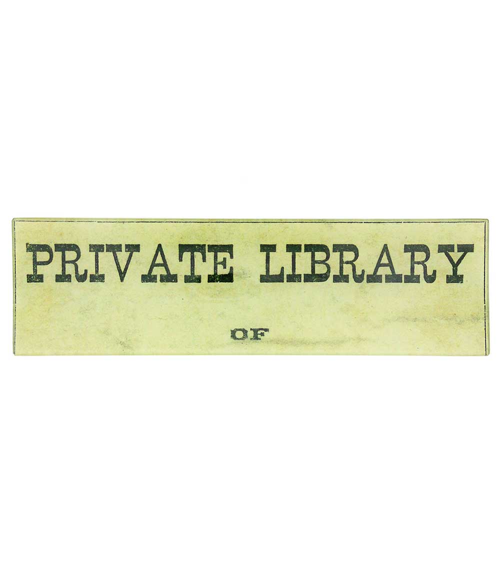 Vide-poches vintage Private Library John Derian