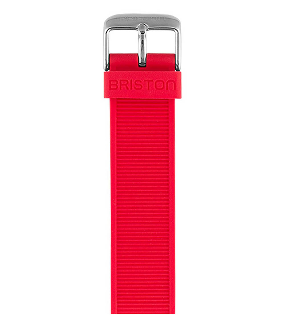 Silicone watchband Red Briston