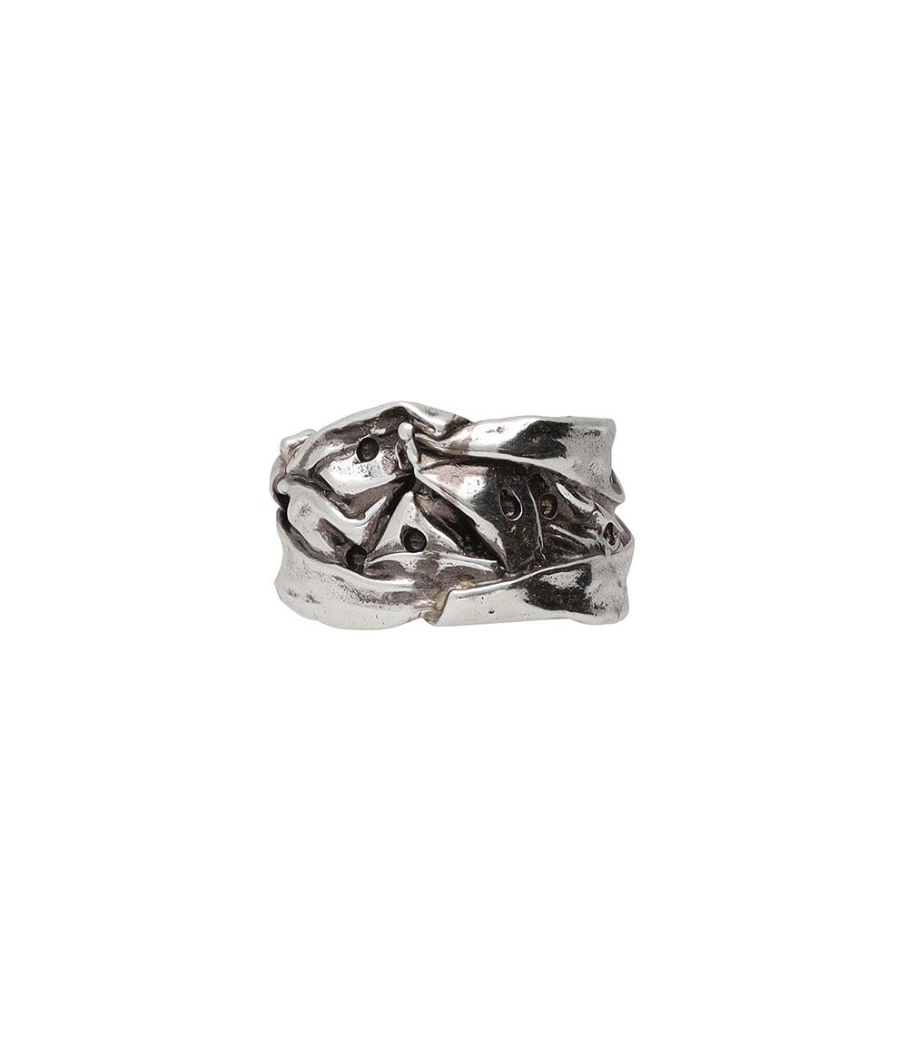 Men's Compression Ring silver Gas Bijoux