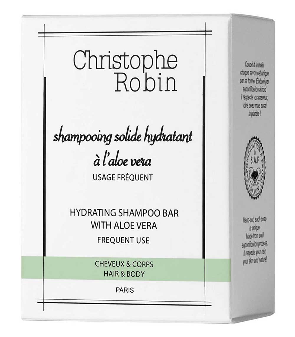 Shampoing solide hydratant à l'Aloe Vera 100 g Christophe Robin