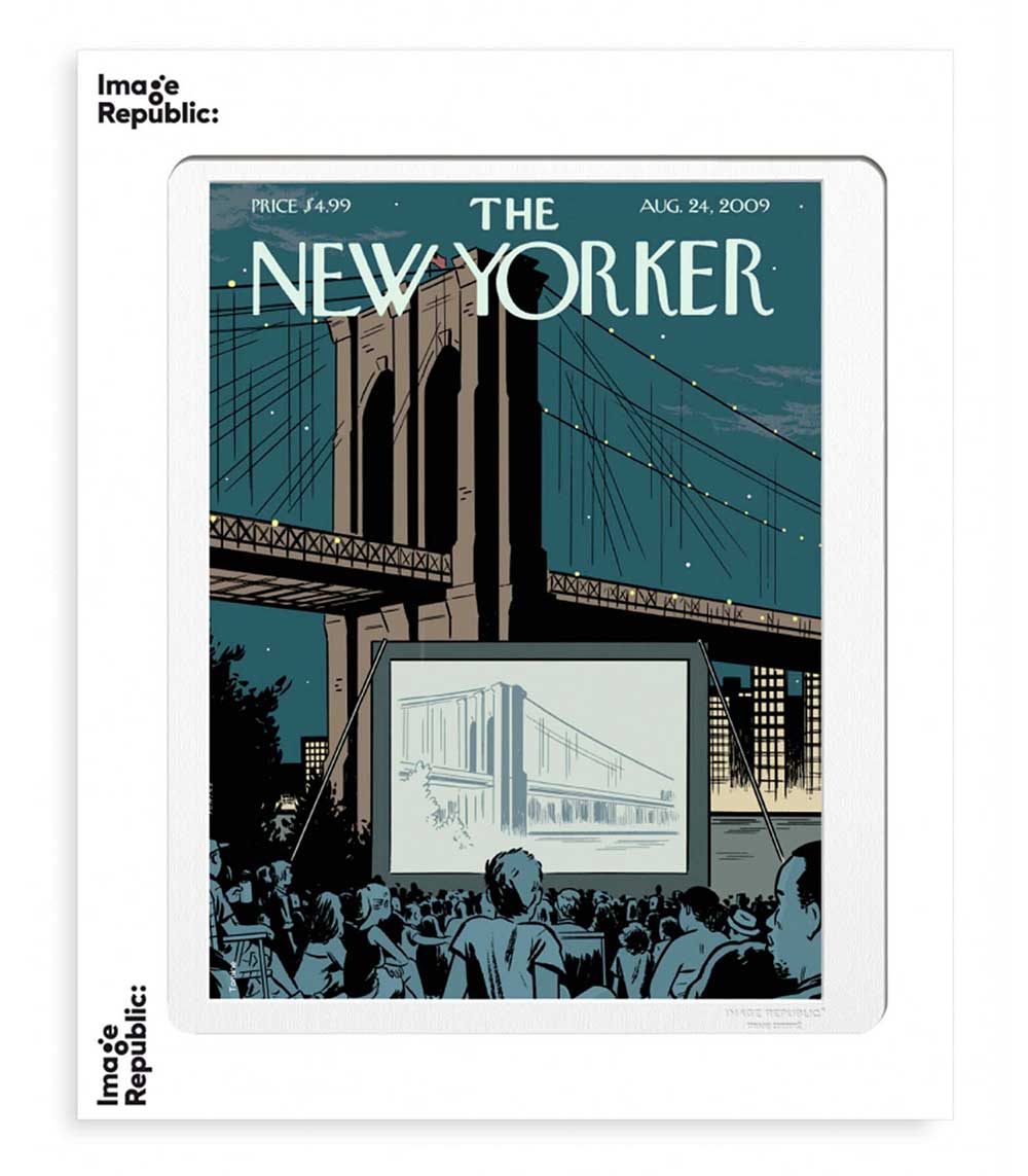 The-New-Yorker 148 Tomine Double Feature 40 x 50 cm Image Republic